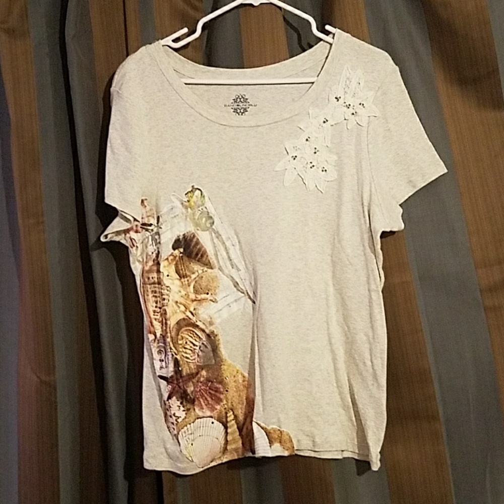 Bandolino grey shirt t-shirt